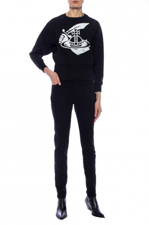 Logo-printed sweatshirt, zdjęcie 2 Logo-printed sweatshirt od Vivienne Westwood